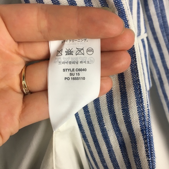 J. Crew regent blazer linen striped - Picture 6 of 6